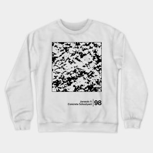 Concrete Schoolyard / Minimalist Style Graphic Design Artwork Crewneck Sweatshirt